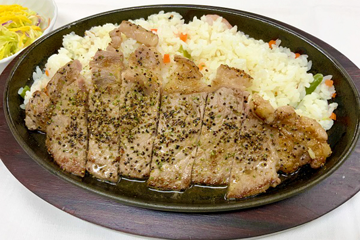 ステーキピラフ